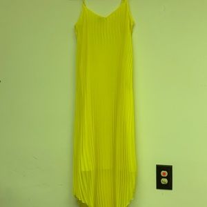 Pleated summer dress